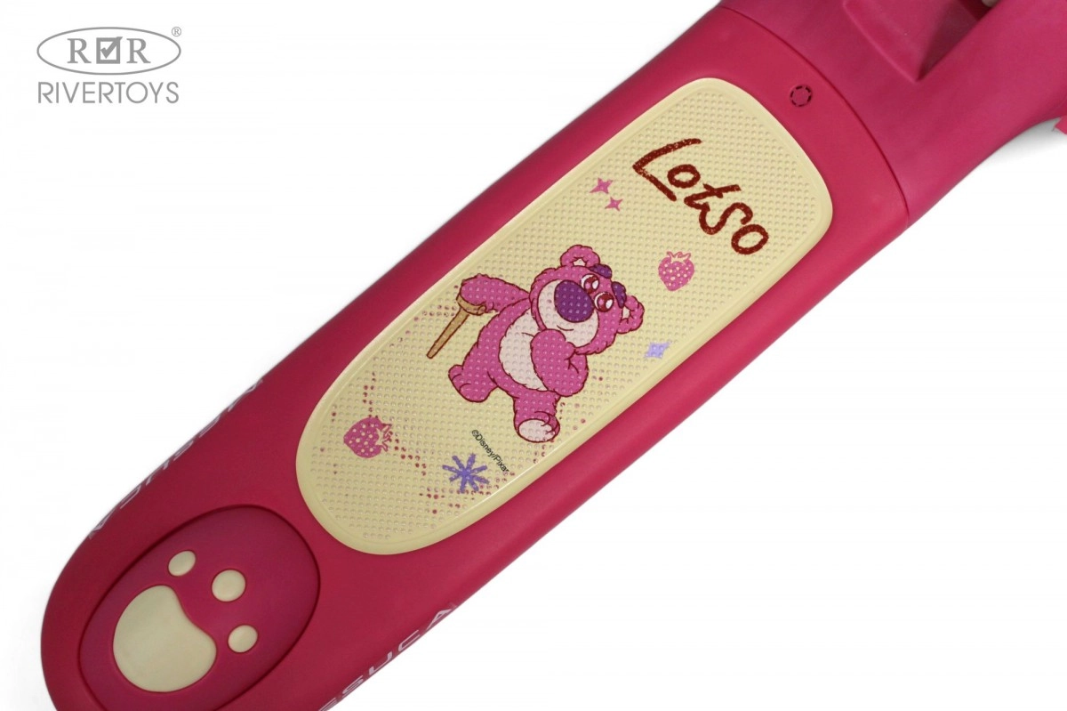 Детский самокат RiverToys HB-T-12 розовый 24afe9ak91znf9vibftbx4w0kaavl78x