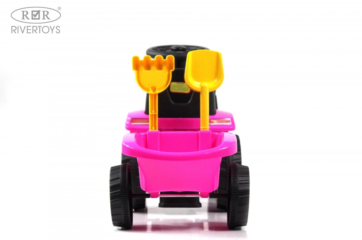 Детский толокар RiverToys G101GG розовый f3dos8mdmsxajb1c7pnthw0i8yauhzio