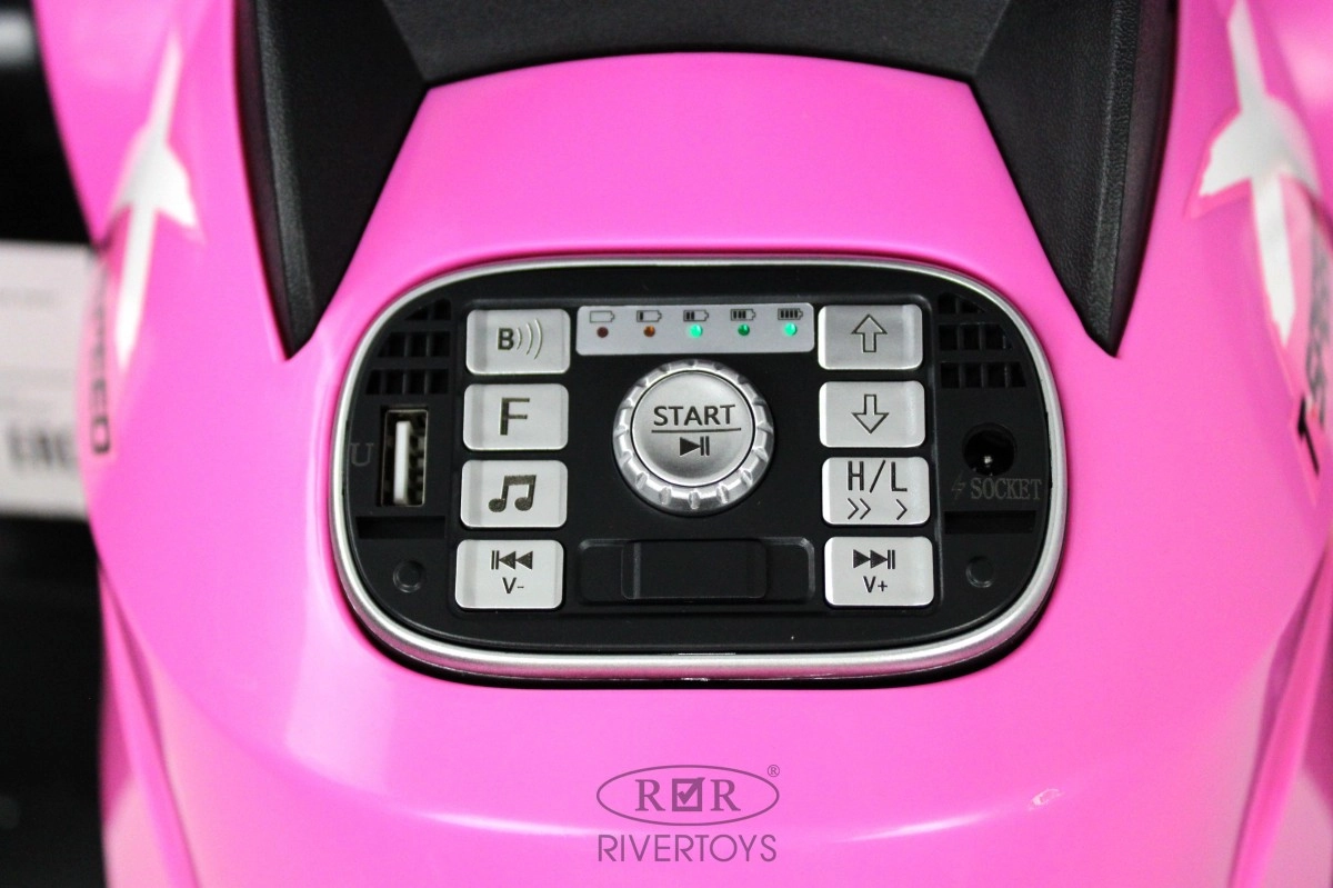 Детский квадроцикл RiverToys T001TT 4WD розовый jyh6mgmlez1sb2k1lb5hptdw7vnj36iw