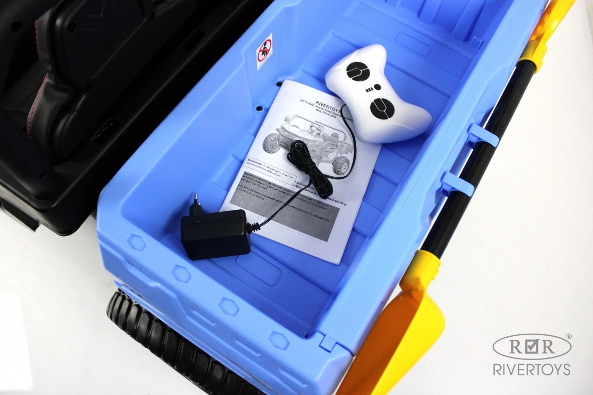 Детский электромобиль RiverToys H005HH синий v5gwayoahj3qkyfjxs9pe7zmbv20fn9g