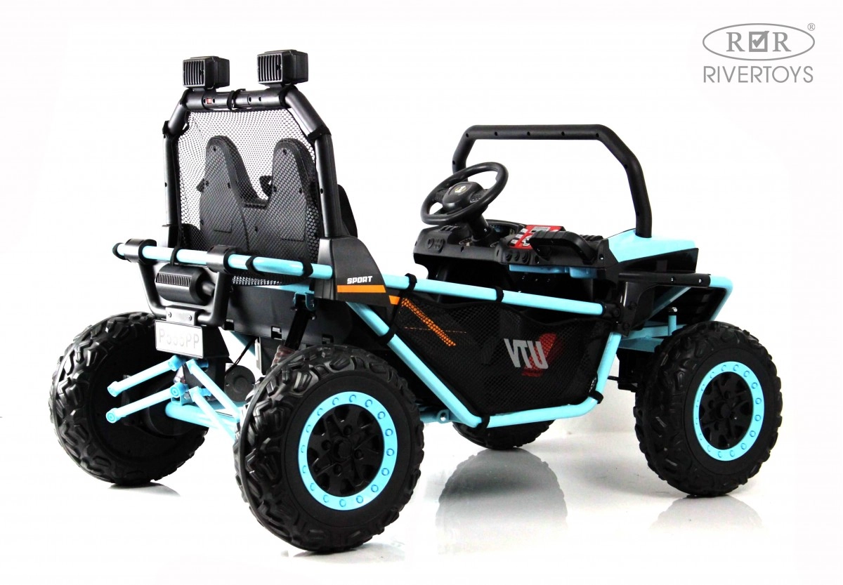 Детский электромобиль RiverToys P555PP голубой es1vwnor2jxy8wgflifk4dgi8ulzohet