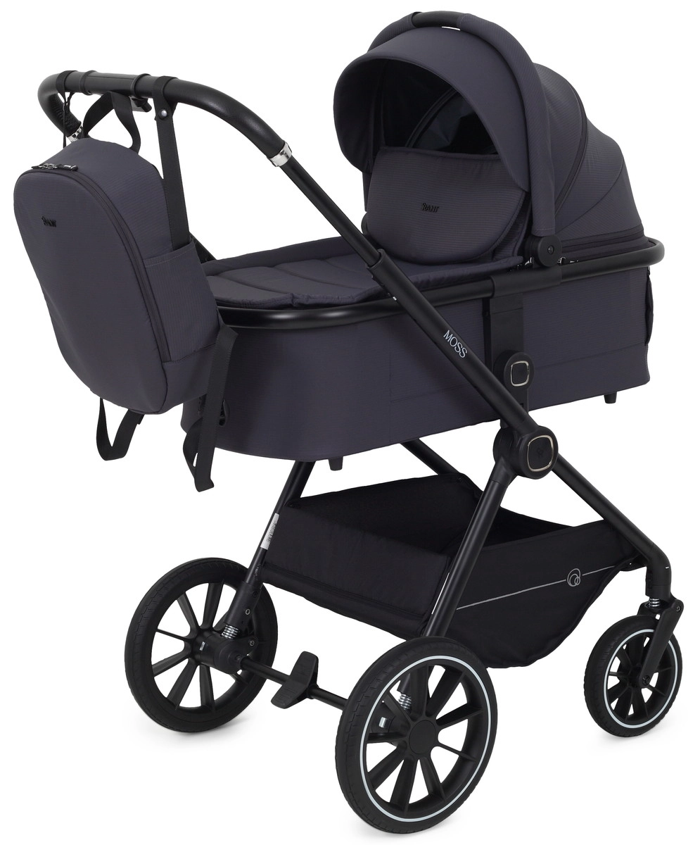 Коляска 2 в 1 RANT MOSS (Graphite)