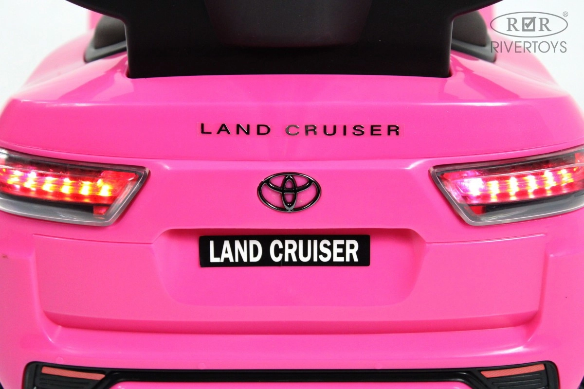 Детский толокар RiverToys Toyota Land Cruiser 300 Z002ZZ-A розовый zt2hikv6f7heb2pxorvwml9up4dm3kph