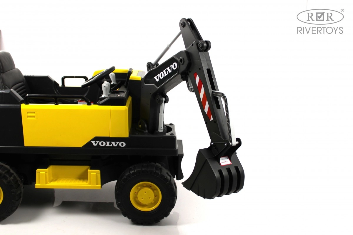 Детский электромобиль RiverToys трактор Volvo Y444YY YELLOW желтый 63nztprmiuos4qip5ykphymwjykc30z1
