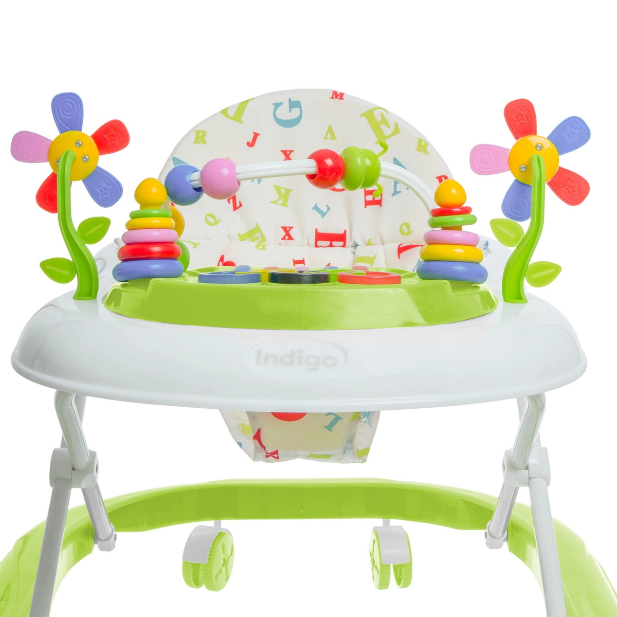 Детские ходунки Indigo ABC зеленый hsl4c5f52tg2nt8iml9dqcduh41i0bld