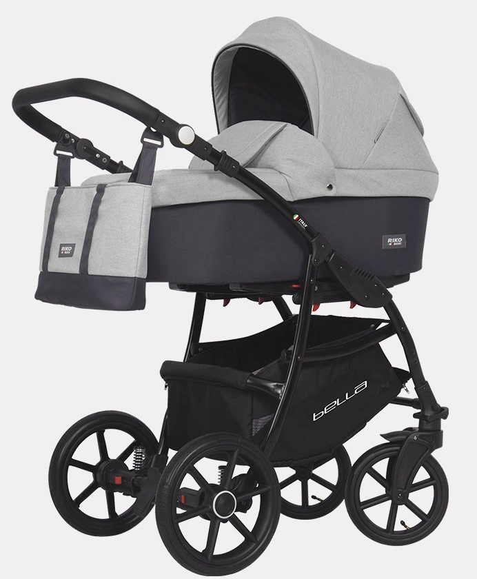 Детская коляска Riko Basic Bella 3 в 1 01 серый-графит 524hde20vigltbdvz2kbxwpdqvrrz6fs
