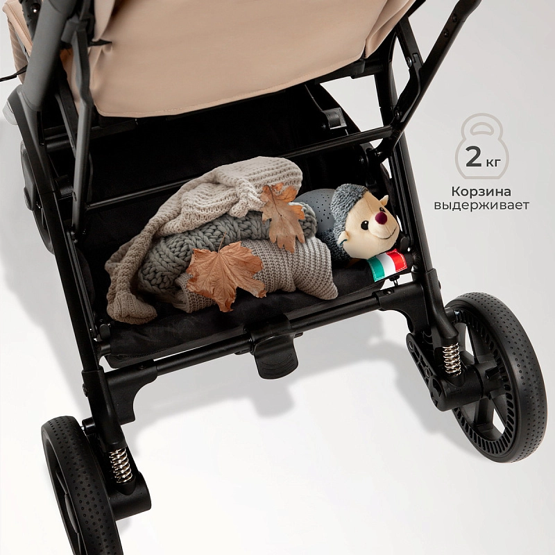 Прогулочная коляска Sweet Baby Aura Plus Beige3