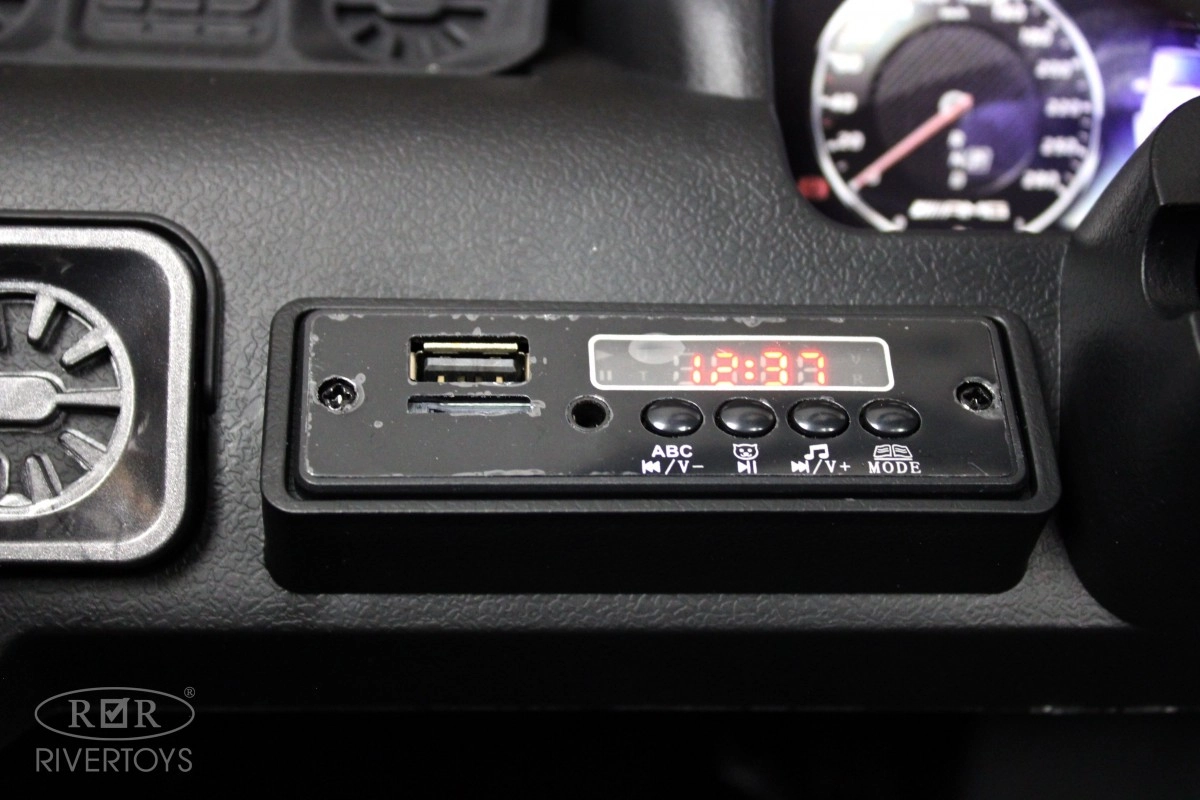 Детский электромобиль RiverToys Mercedes-AMG G63 K999KK черный глянец o42d6rr1lekn6ruthfxemn66uqzyin4f