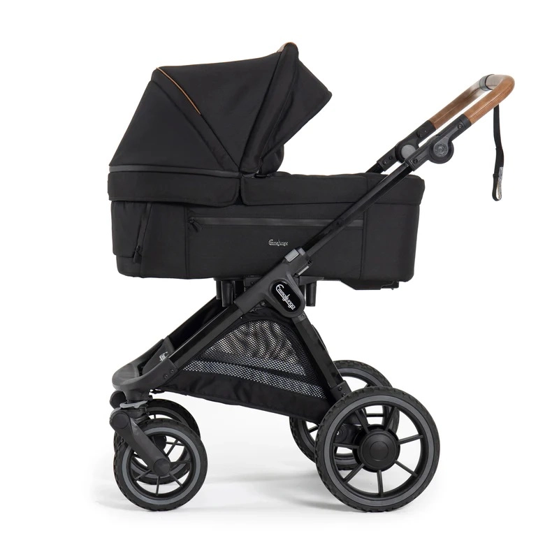 Коляска 2 в 1 Emmaljunga Sento Pro Flat Outdoor - Black 20244