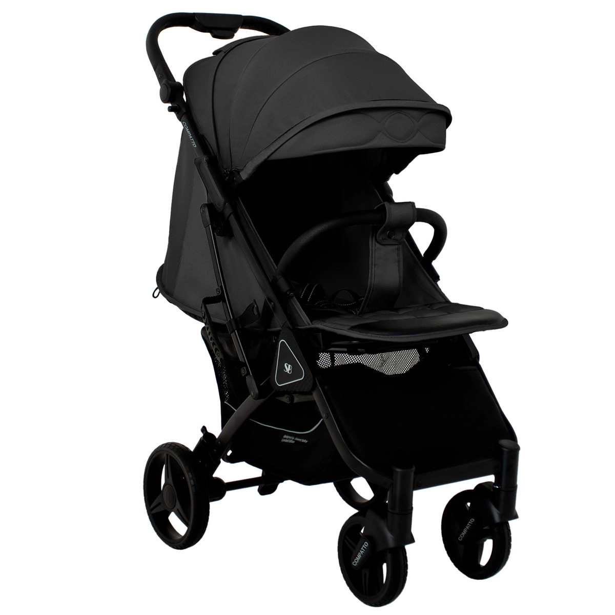 Прогулочная коляска Sweet Baby Compatto Black ox6ahudzcn505xax906ke84y85ki5v4d