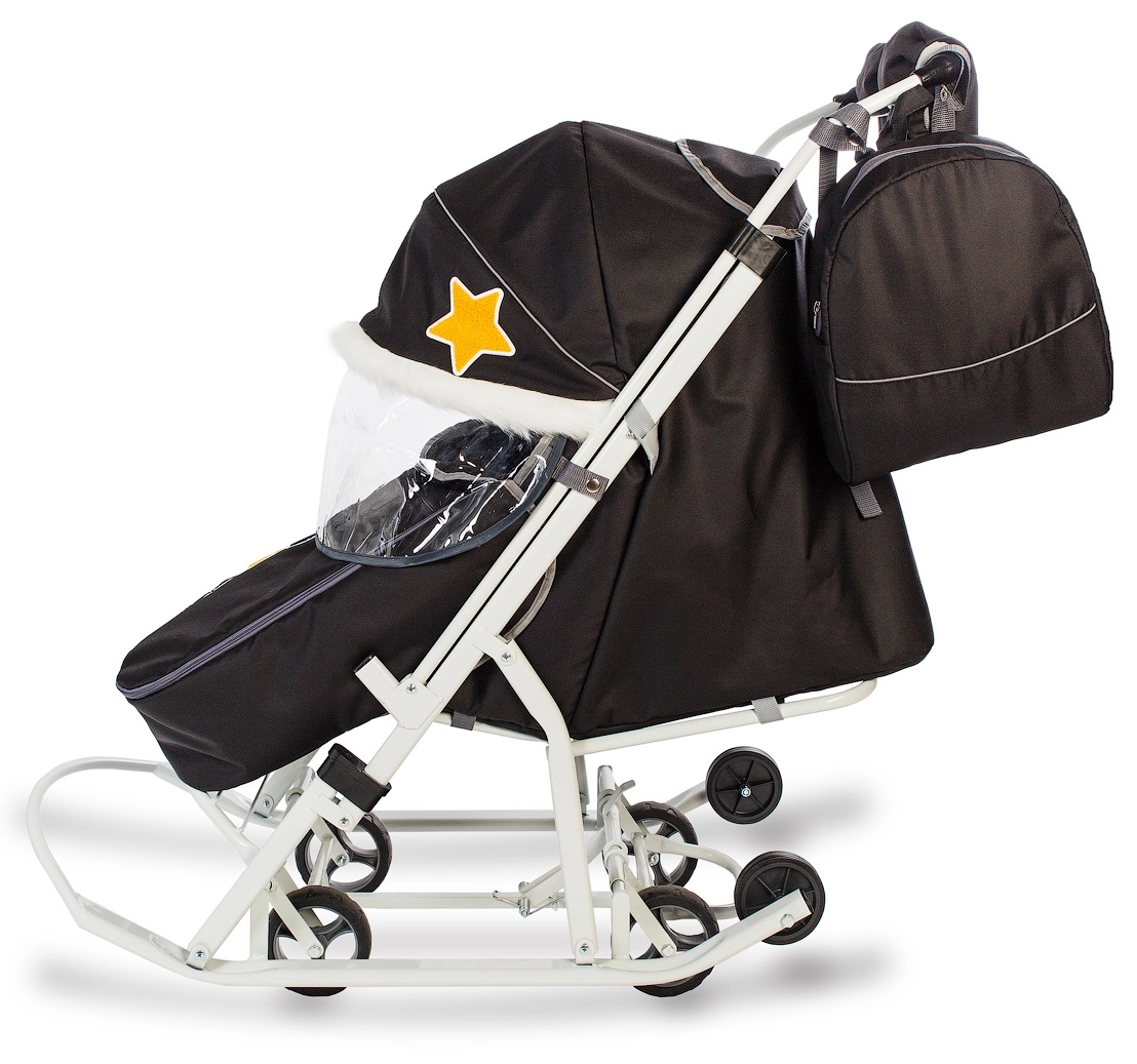 Санки-коляска Pikate Премьер  Белый gu7nmqlqcxr4i38wdn0v3zy8uljsi4nl