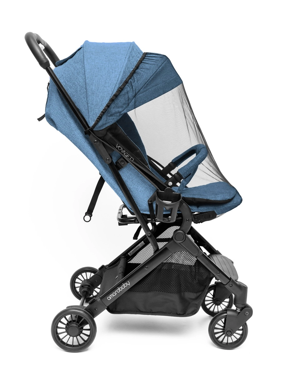 Прогулочная коляска Amarobaby Voyager Синий fuc79m12ayt9zkwmqva98qktyjqve0n7