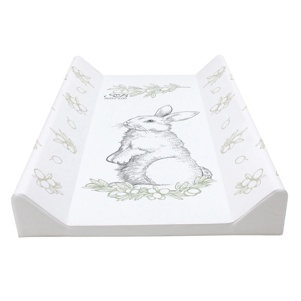 Пеленальная доска на кроватку 79х45 Sweet Baby Foresta Magica Grigio/oliva (заяц серый/оливковый) 108135318-pelenalnaya-doska-na-krovatku-79h45-sweet-