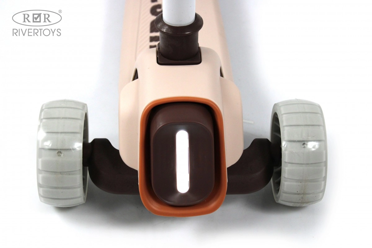 Детский самокат RiverToys HB-T-ONE коричневый o9396zz9azajbzvh84o0mqsbkqc1xxgx