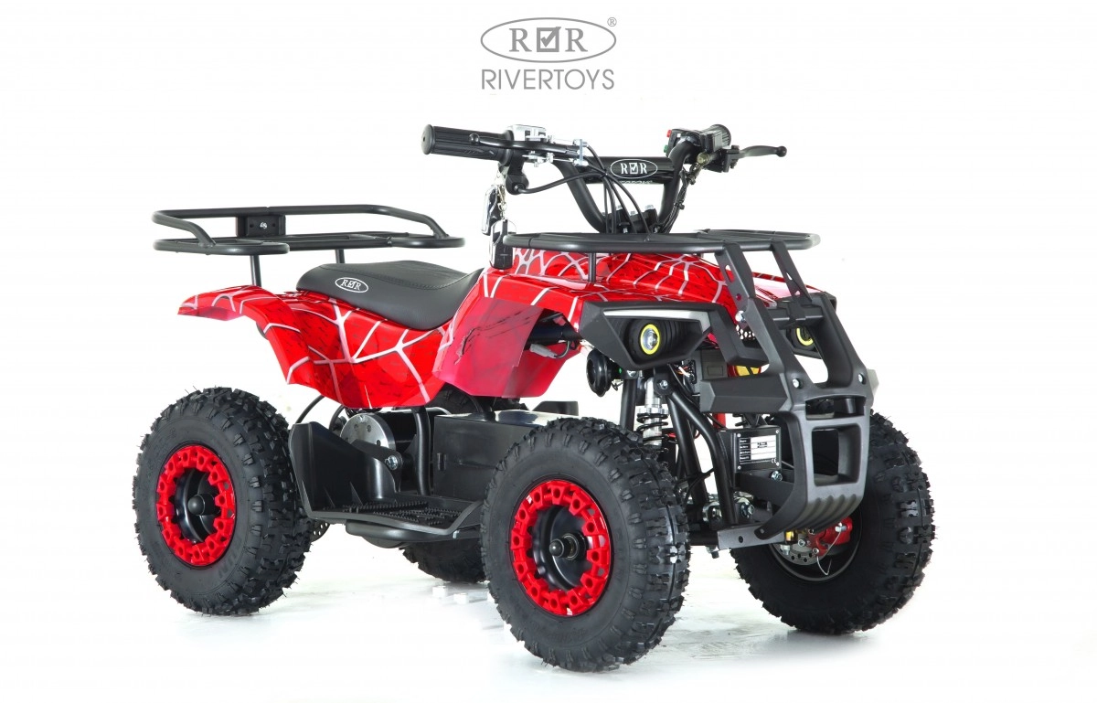 Детский электроквадроцикл RiverToys TIKI красный спайдер myg1u682bcr6623ibh0i2y55dm8ik0gb