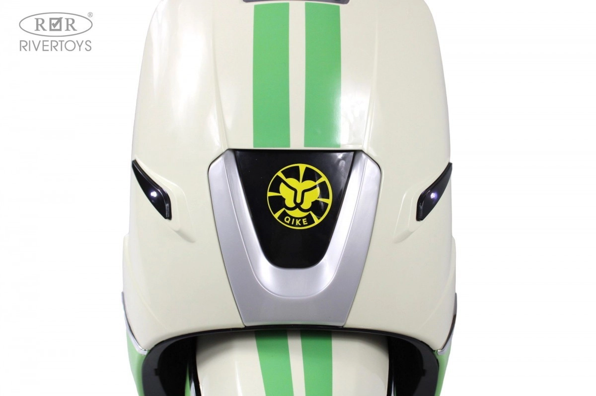 Детский электромотоцикл RiverToys Z222ZZ зеленый f36zjgiszc1aw15bfb0m22mvswmbllf7