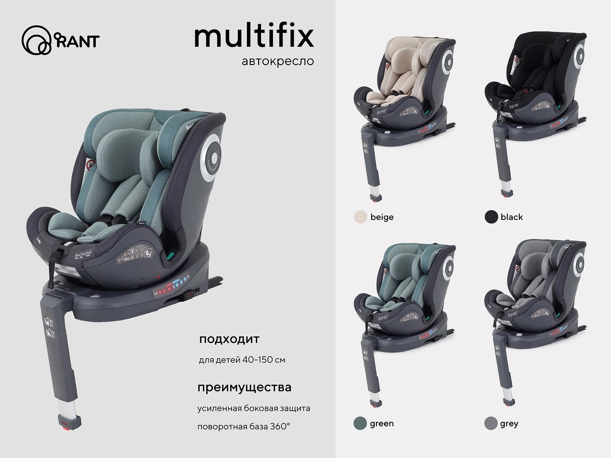 Автокресло Rant MultiFix TP01 Black erjfl4y2fj91awax9990nlrzc9x51czq