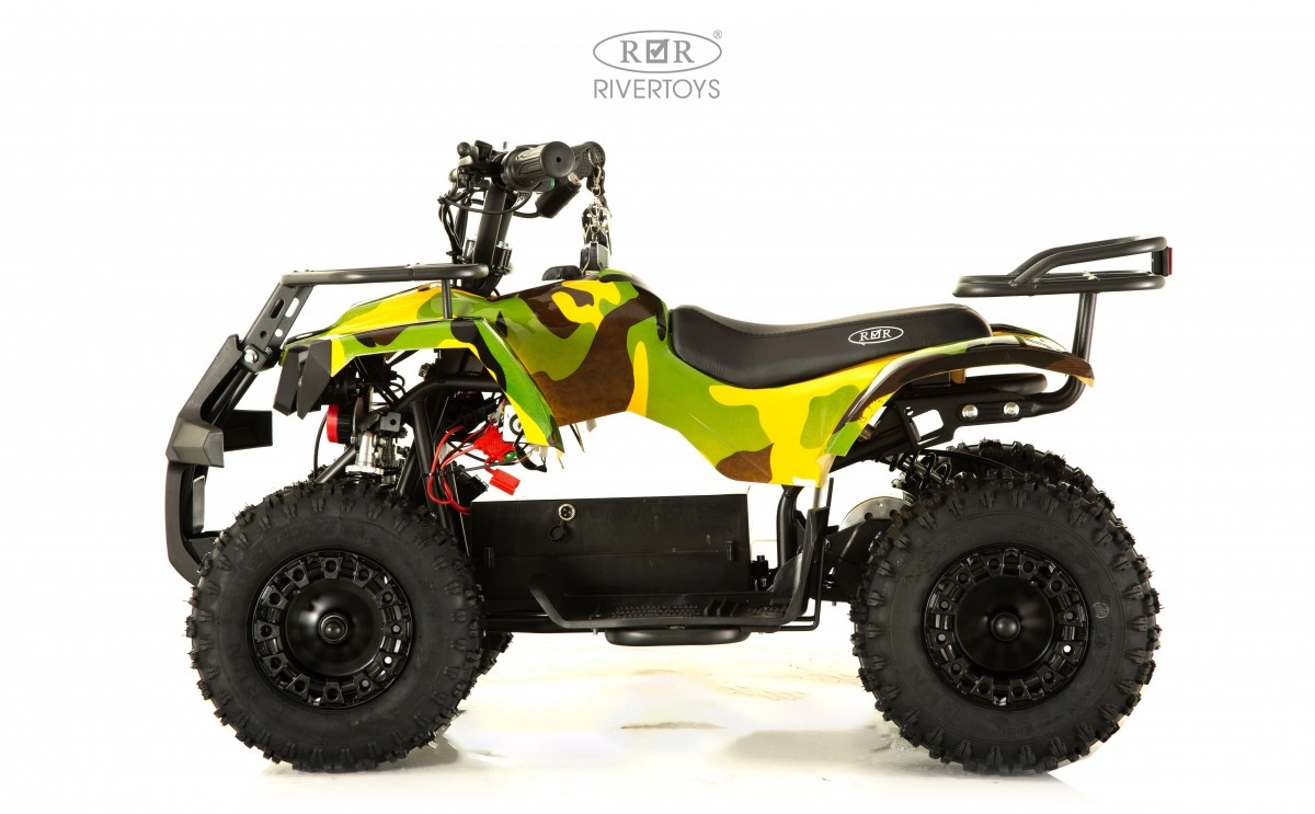 Детский электроквадроцикл RiverToys TIKI желтый камуфляж jo5ce9f5s14x6r3k72n0sfq5zyc4hh4z