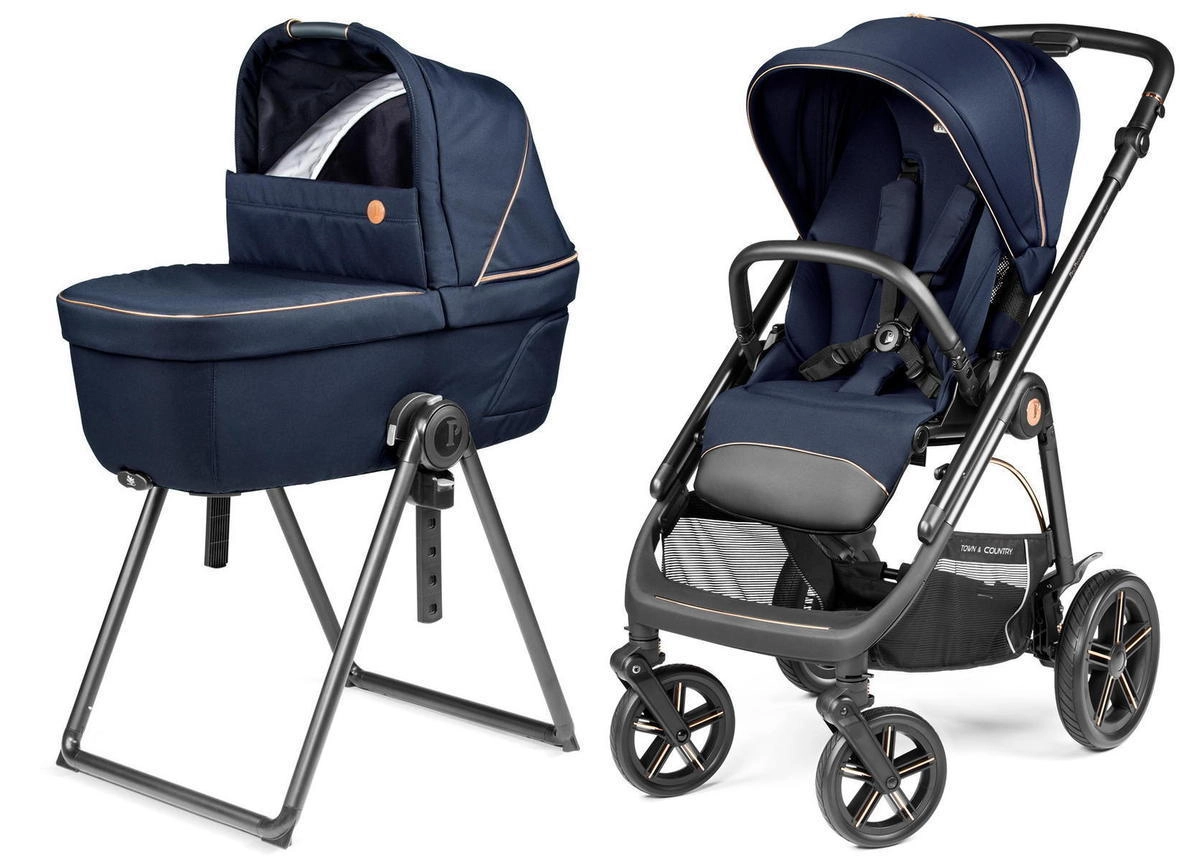 Коляска 2 в 1 Peg Perego Veloce TC Belvedere (Blue Shine New)