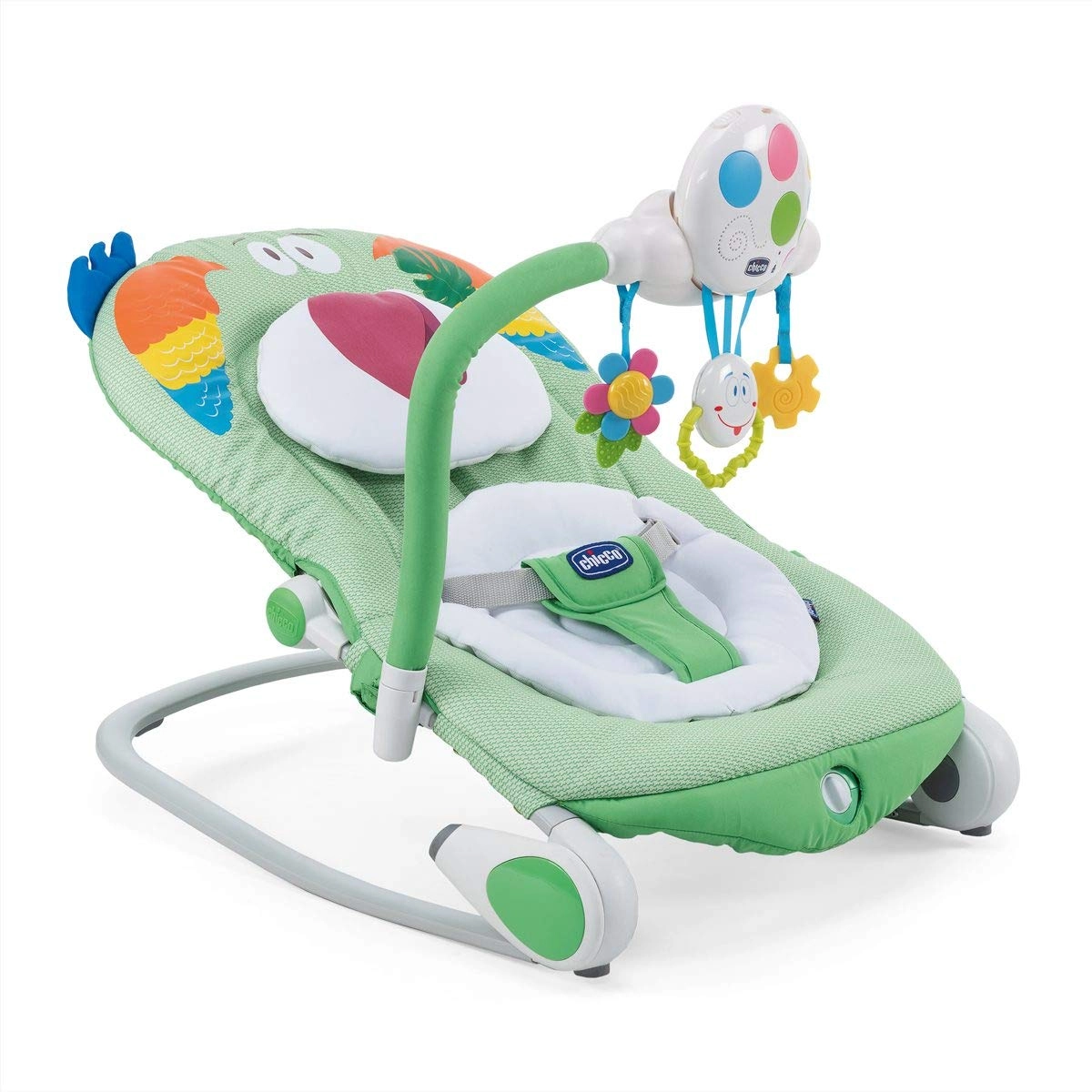 Креслице-качалка Chicco Balloon Parrot 41635d3e1df5ed433a8dbdc5e1e40f35
