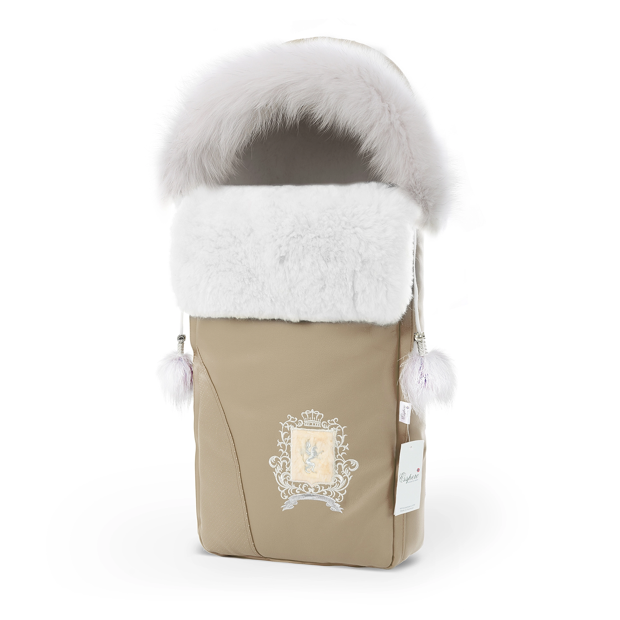 Конверт в коляску Esspero Heir SW Mokka 8c392336de2c0d17fc73d369a6ecb8ed