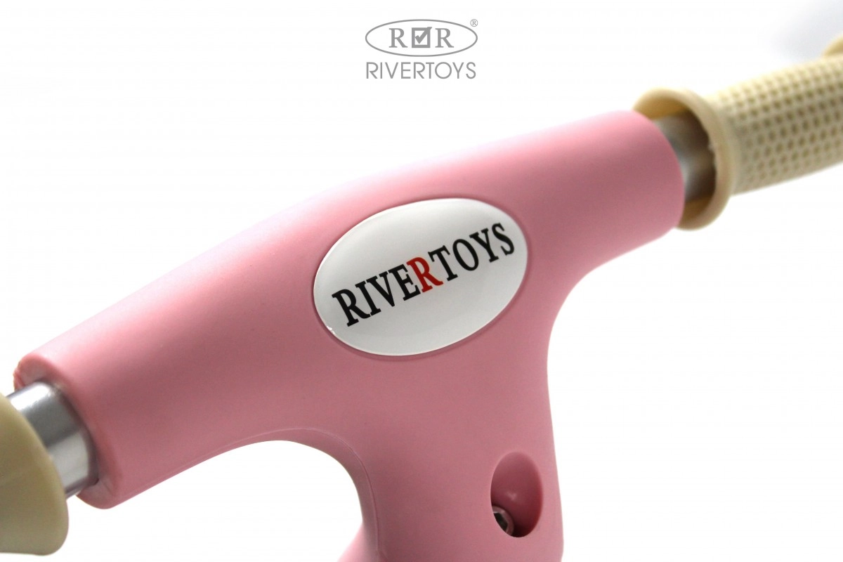 Детский беговел RiverToys HB-003 розовый k9c9hppkdk2wyrv7l2992hfsh63cyf00