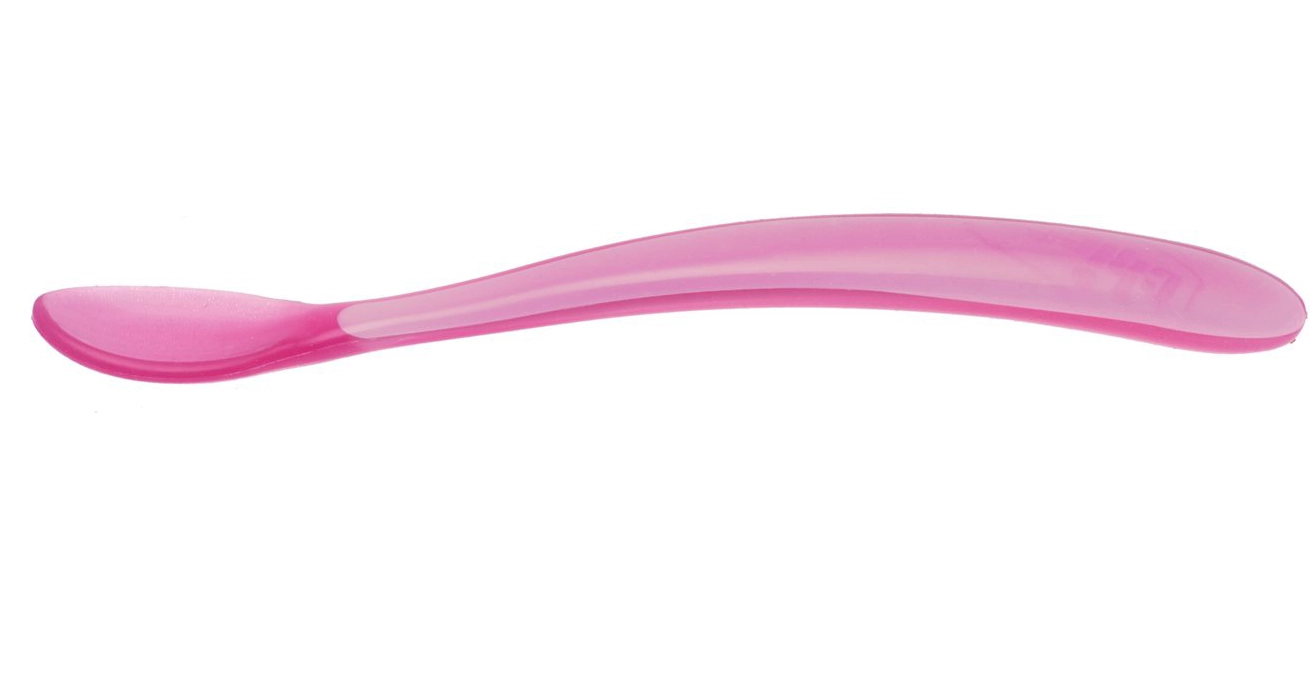 Ложка Chicco мягкая, силиконовая, 6+ мес, 2 шт розовый rzxxel6616jrbgd7d2s2ms09gurv49mr
