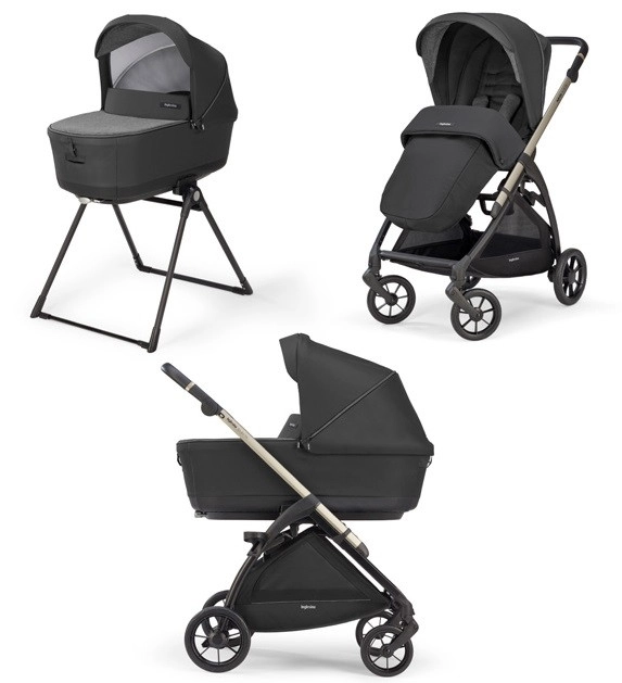 Коляска 2 в 1 Inglesina Electa с подставкой под люльку Stand Up (Upper Black )