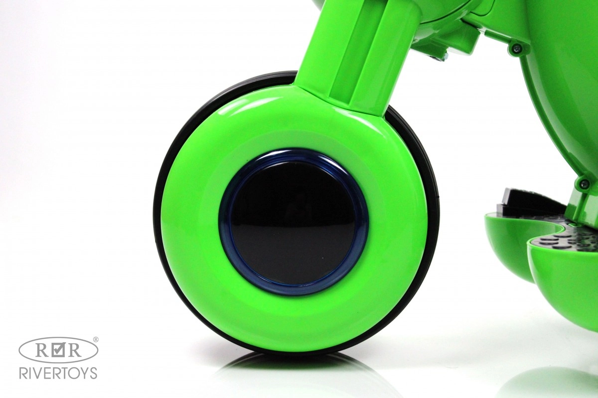Детский электромотоцикл RiverToys Мoto HL300 зеленый 9r098odajsziwl0uffl7gf7tj3x9tga9