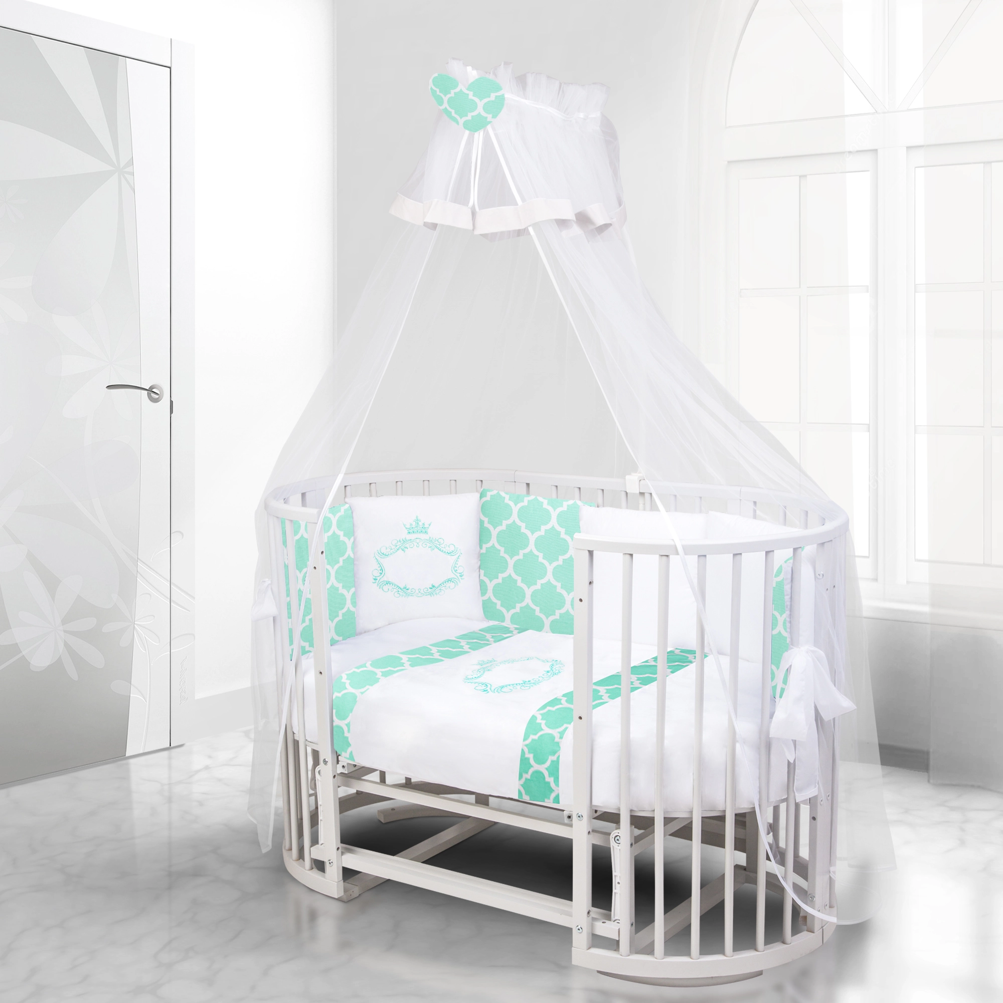 Комплект постельного белья Esspero Colorit (Crown Pattern)