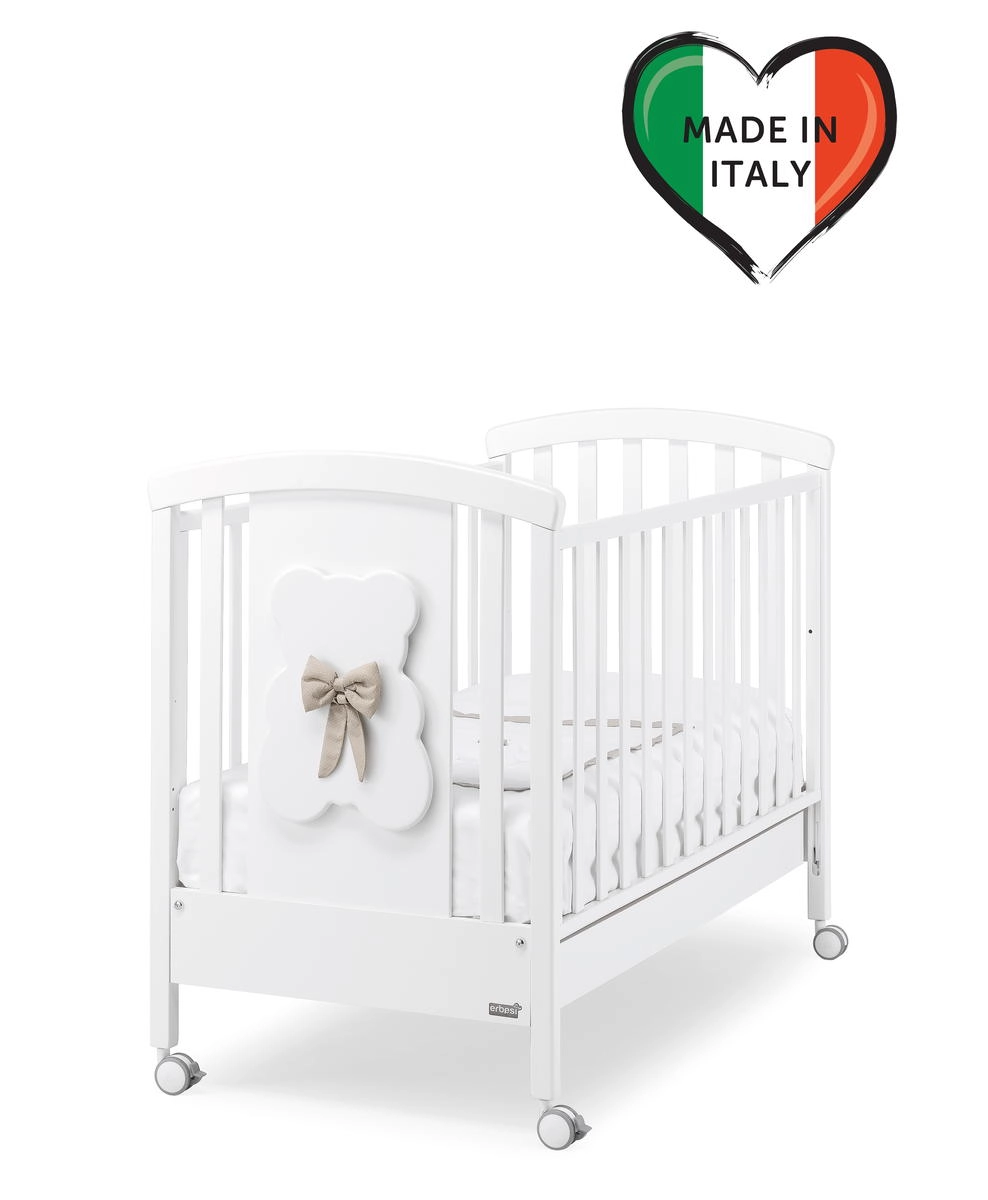 Детская кроватка Erbesi Dudu Белый/Песочный o26vulxmztrg3svbwt0s6navfnkwj5yn