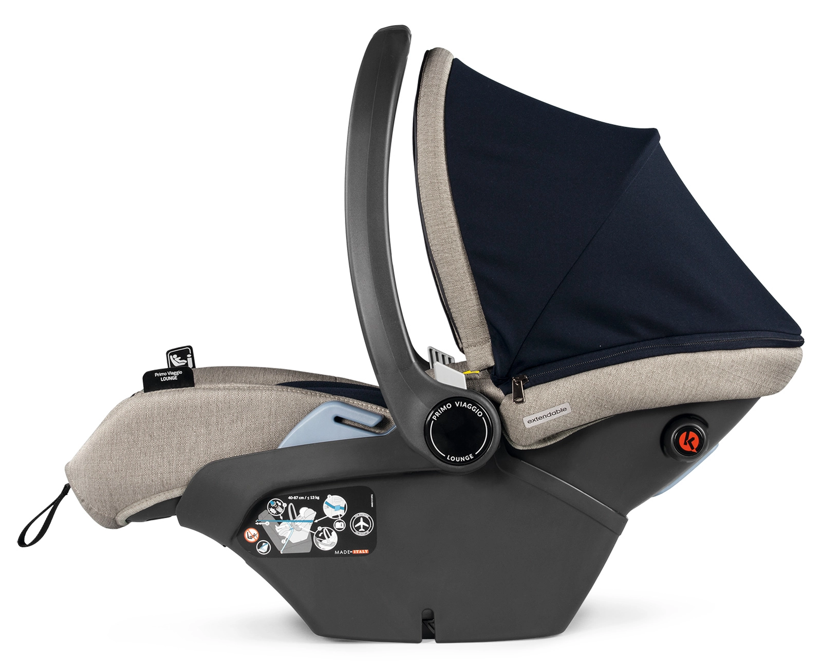 Автокресло Peg Perego Primo Viaggio Lounge Luxe Ecru 108120825-avtokreslo-peg-perego-primo-viaggio-lounge-luxe-ecru