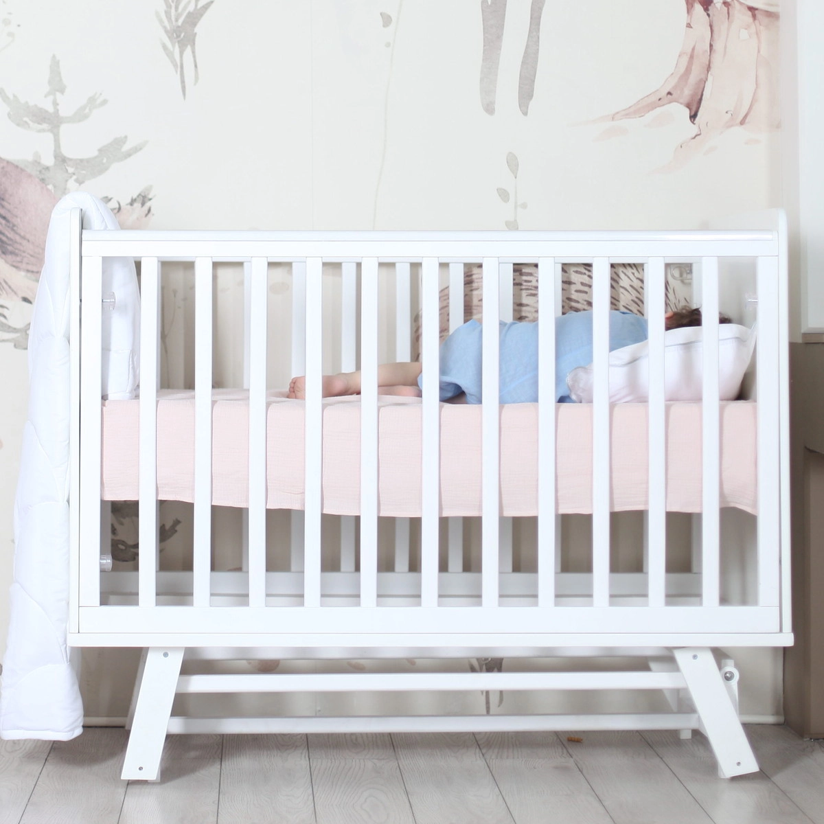 Детская кроватка Sweet Baby Nuovo с маятником Белая /Белая v38zwm445wm6ycp25se4y4ii78uo73wo