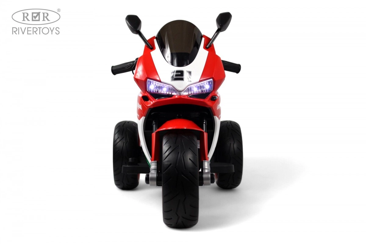 Детский электромотоцикл RiverToys C005MC красный aih029n4y54uyufasus95a4xi4h45d14