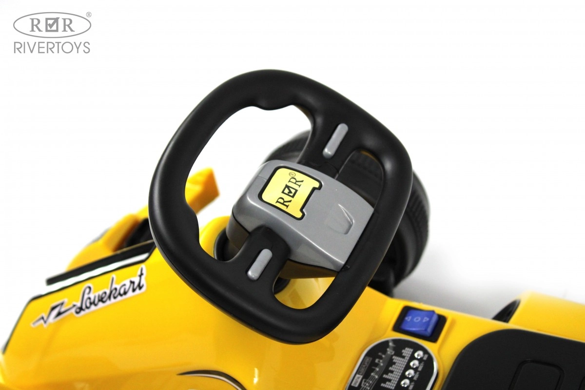 Детский электромобиль RiverToys K008PX желтый zistsnsdb6kpigtbcyh2rb27zm0mu4n6