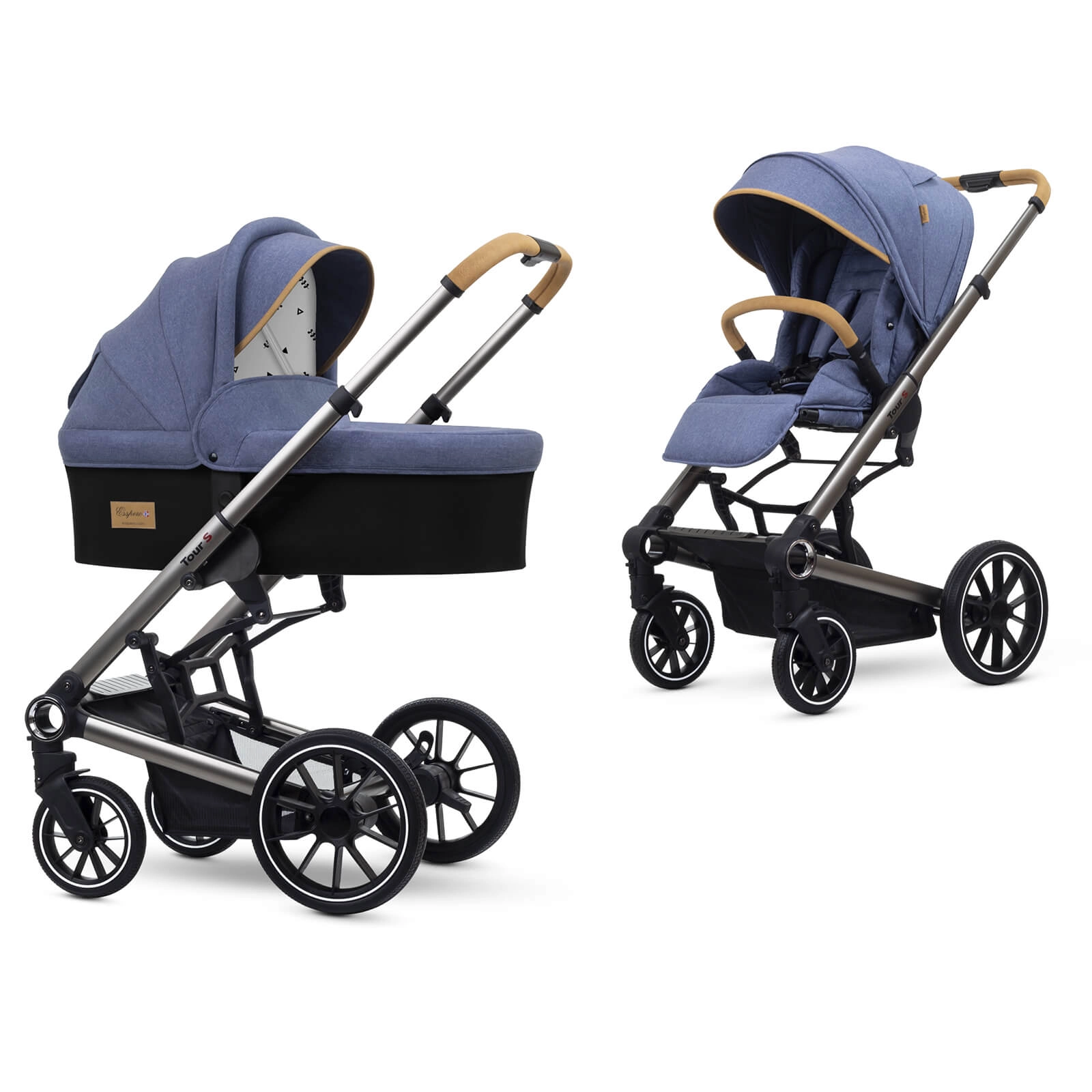 Коляска 2 в 1 Esspero Tour S Denim 108123955-kolyaska-2-v-1-esspero-tour-s-denim