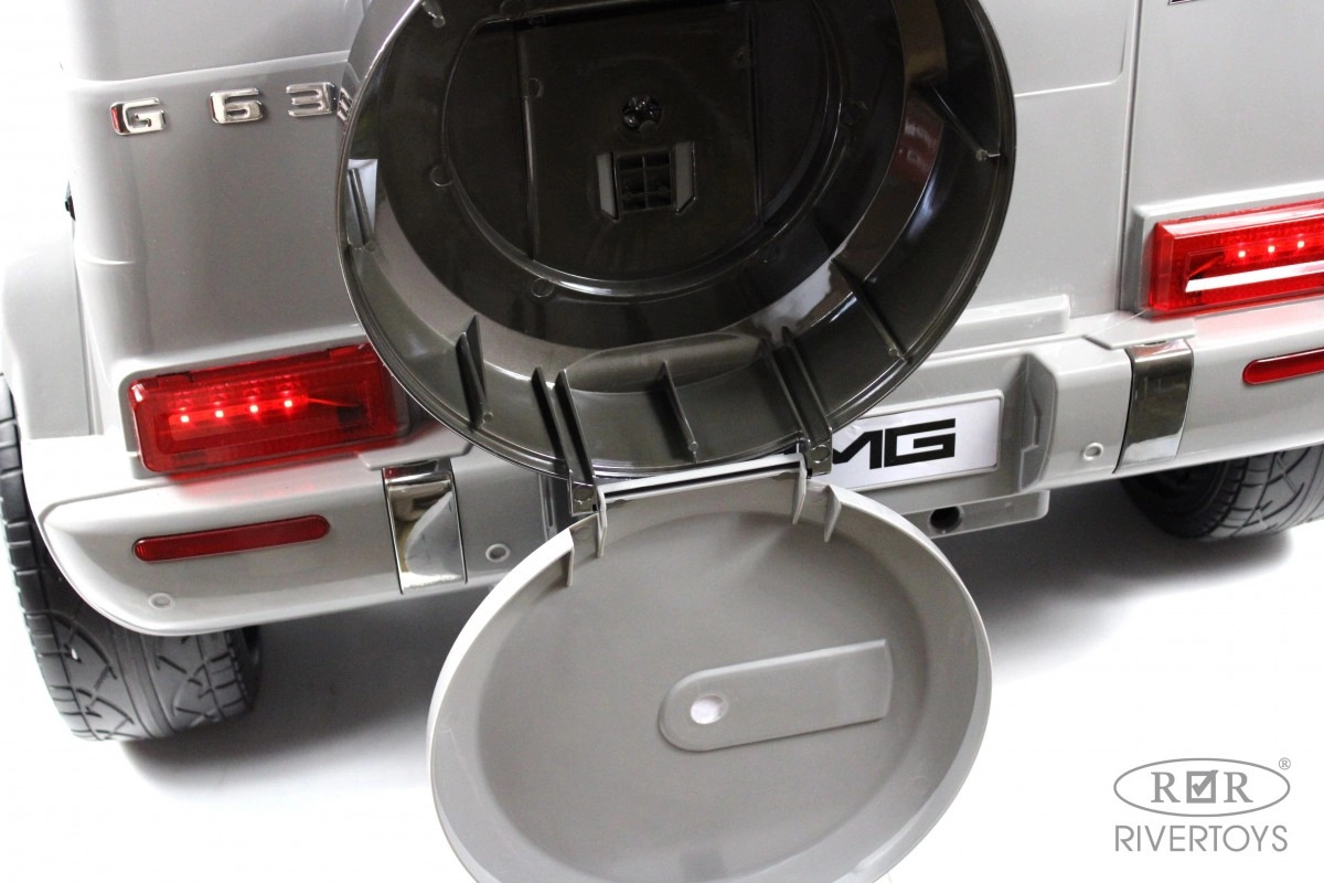 Детский электромобиль RiverToys Mercedes-AMG G63 G111GG, 24V серый 6nf7to9q3do7v27pkrne6j6expfanfue