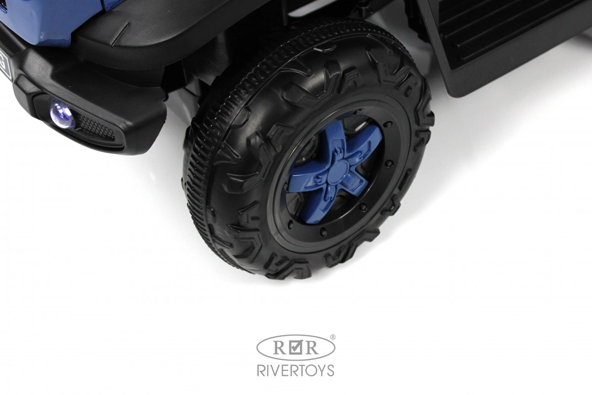 Детский электромобиль RiverToys G003GG синий 53z58oi5vkff0x55hzkl476hyymfhhak