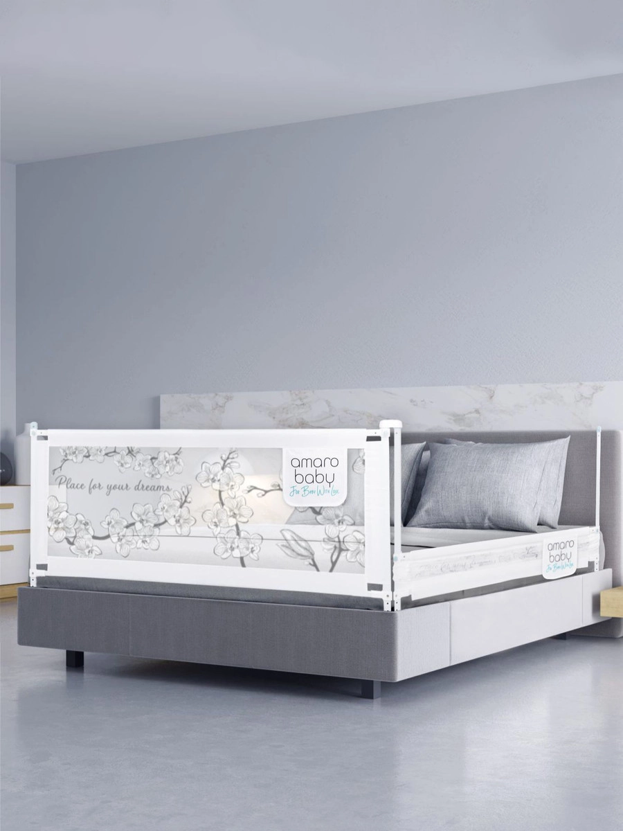 Барьер защитный для кровати Amarobaby Safety of Dreams Белый, 120 см 62zi2gvxpuy7fax9tha2k4umew5gevm3