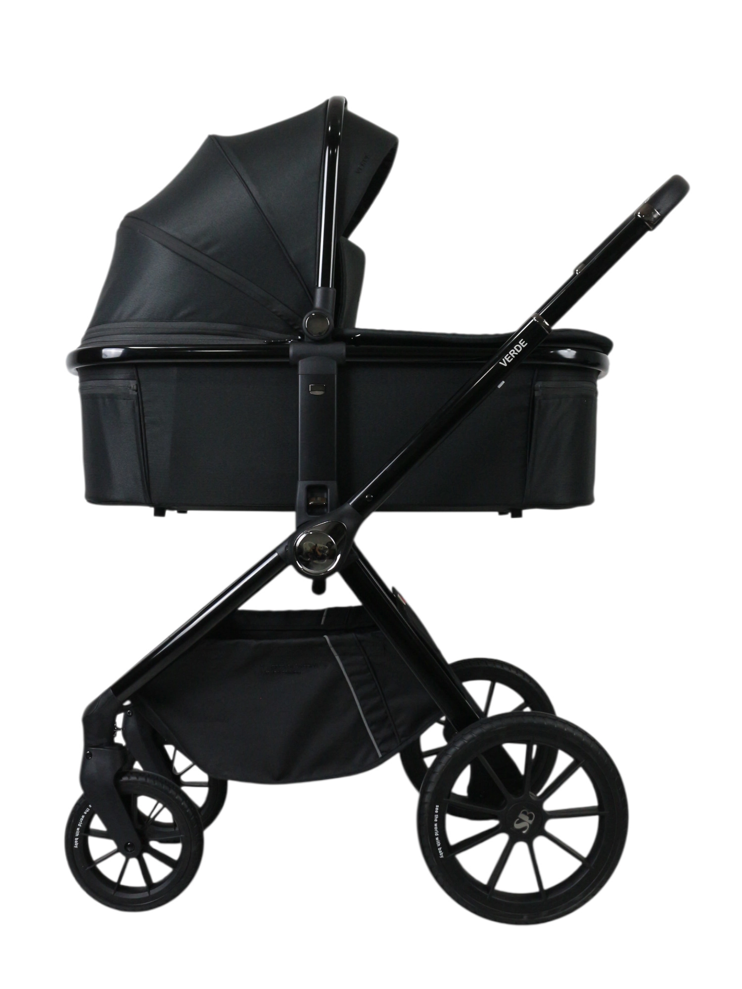 Коляска 3в1 Sweet Baby Verde (Dark Grey)