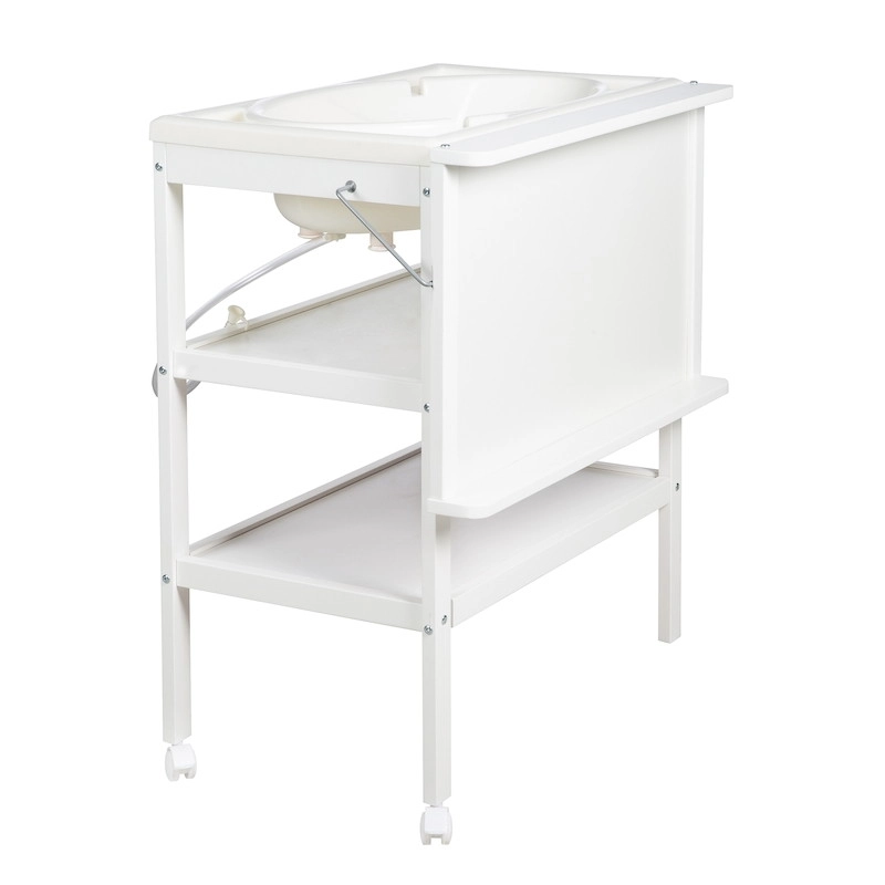 Стол для пеленания ROBA Baby Pool с ванночкой и матрасиком Белый ep2b0j00q3vx4m4dby9qkimkvt2ht966