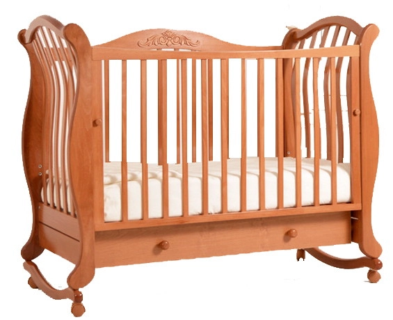 Детская кроватка Gandilyan (Гандылян) Шарлотта вишня86jia1qoq63v7lhzvbz37dslfltj33n1