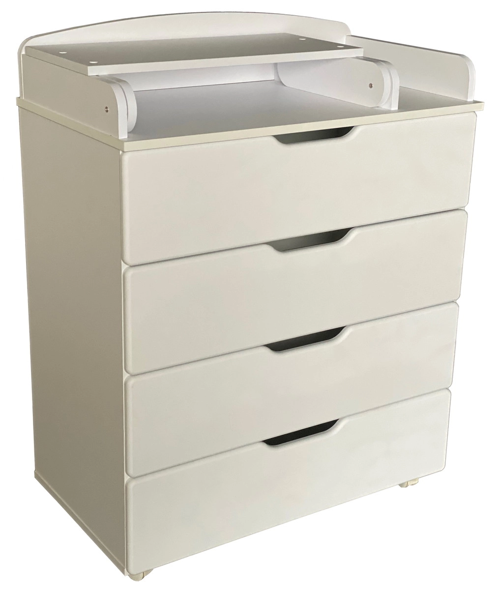 Детский пеленальный комод Байтвинз Стори 8 (белый)