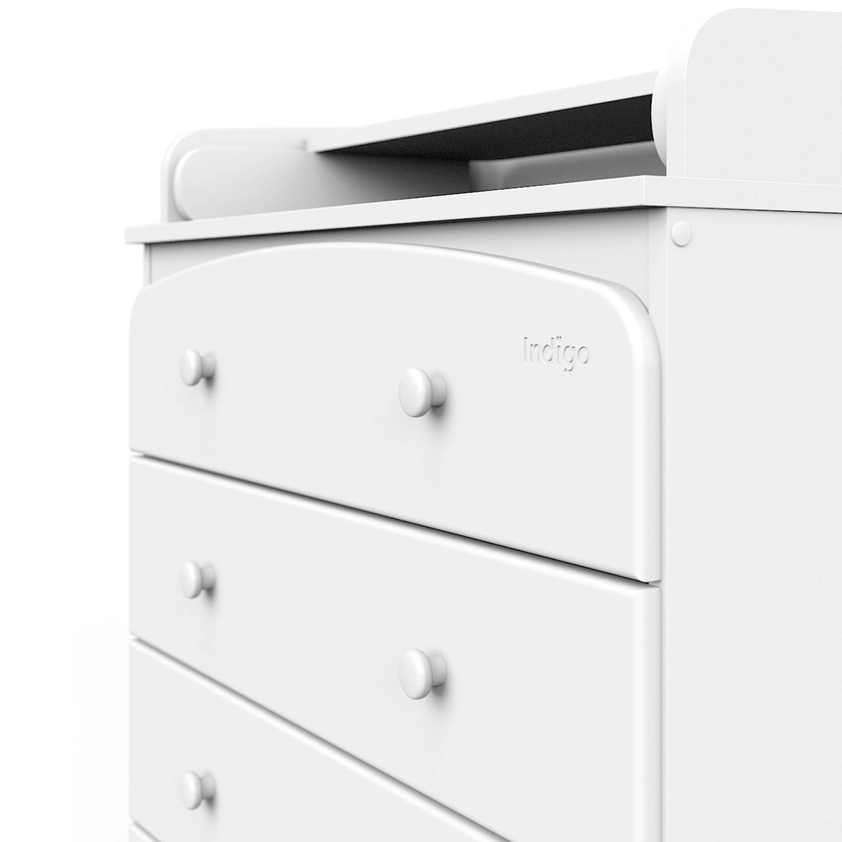 Детский пеленальный комод Indigo Classic 800/4 МДФ, ЛДСП белый-белый any4k9qhjgsxzmzd2jv088j9u31rfl7b