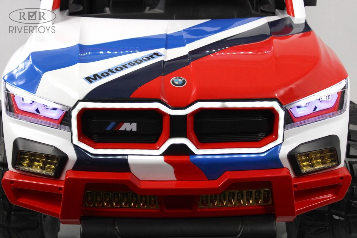 Детский электромобиль RiverToys K007AM белый wpt2h30oik5d48jvnn5njc6fgw65qix3