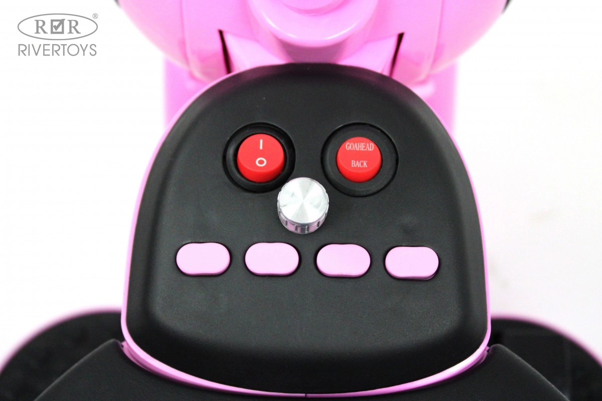 Детский электромотоцикл RiverToys Мoto HL300 розовый idi44dwj408owipaksz7m1y6vl1ml4qb