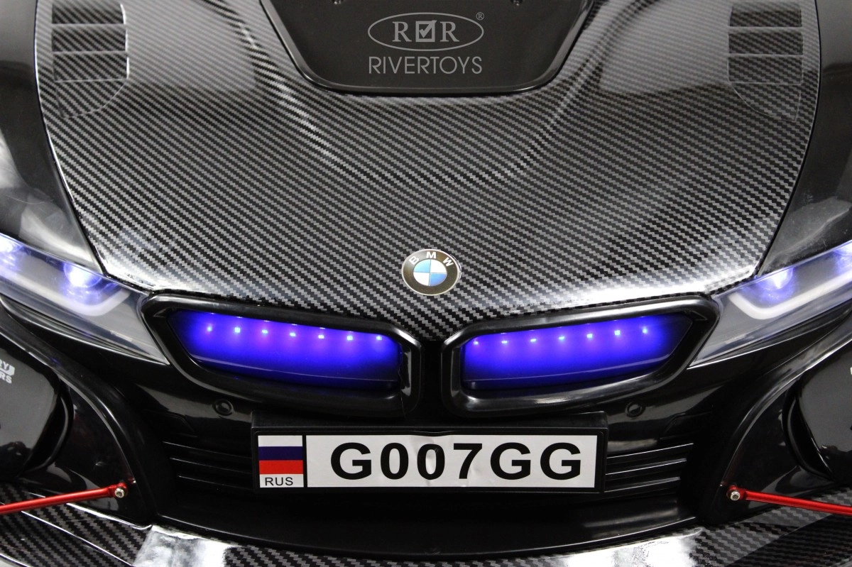 Детский электромобиль RiverToys G007GG черный spb557sw6ri3qqw06eukwhx2o4qyiojz