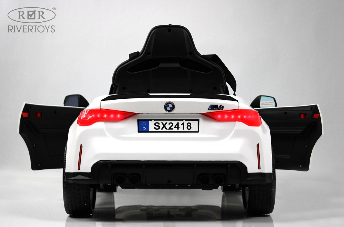 Детский электромобиль RiverToys BMW M4 A004AA белый t23xb8yxvtjvariipfzqdqutlnfajpvf