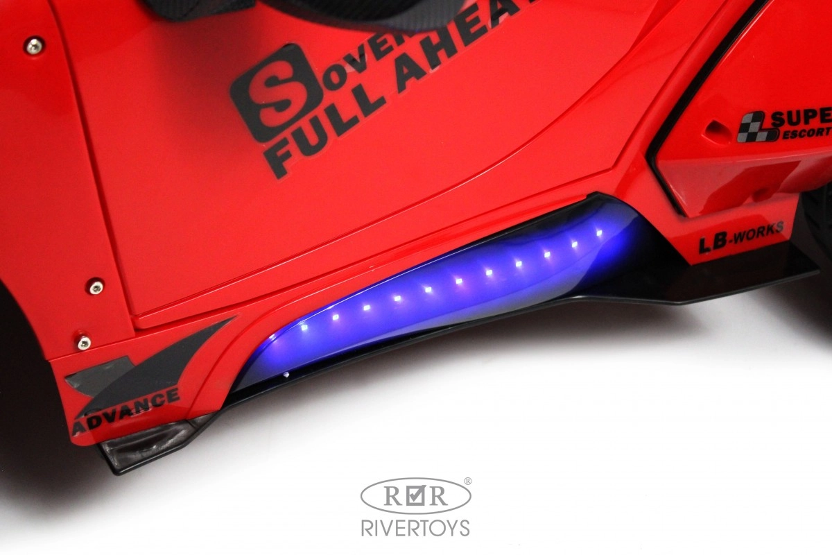 Детский электромобиль RiverToys G007GG красный y9ldgft8w4soehfdsyzl315c9041oga2
