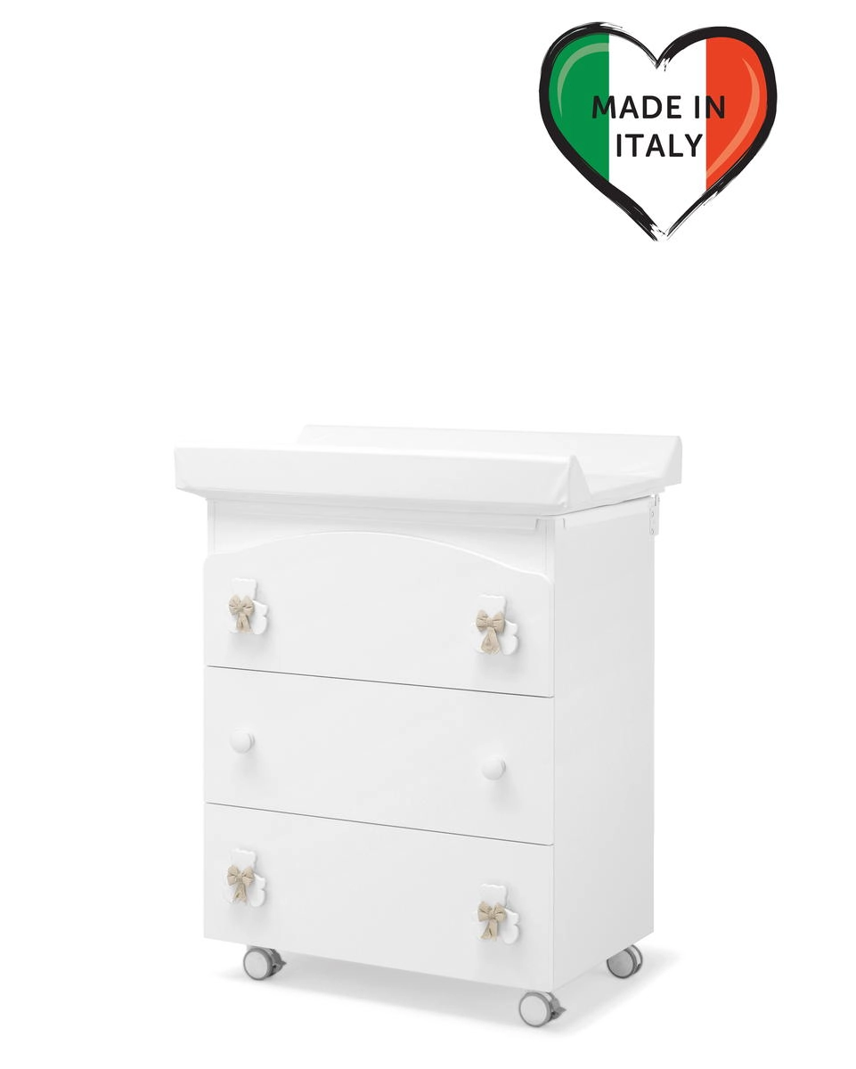 Пеленальный комод Erbesi Dudu Белый/Песочный m7llm12g4vyjuzpiuj2p26m0s5y2wngv